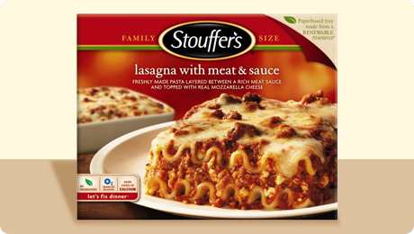 Stouffers Lasagna With Meat Sauce